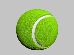 tennis ball no brand Model 3D