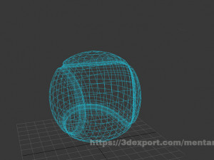 tennis ball no brand Modèle 3D