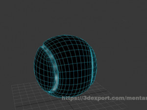 tennis ball no brand Modèle 3D