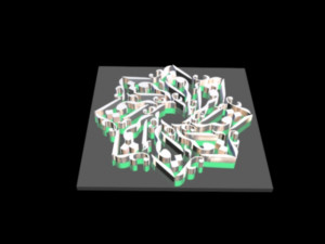 islamic phrase 61 3D Model