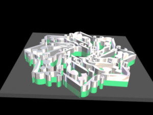 islamic phrase 61 3D Model