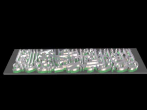 이슬람 문구 63 3D 모델