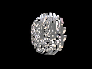 islamic phrase 64 Modèle 3D
