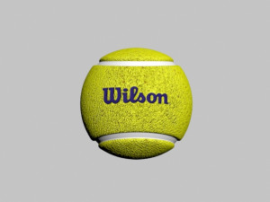 tennis ball wilson Model 3D