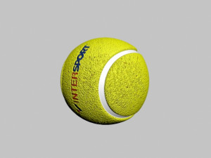 tennis ball wilson Model 3D
