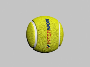 tennis ball wilson Model 3D