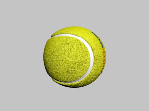 tennis ball wilson Model 3D