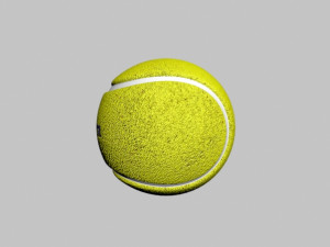 tennis ball wilson Model 3D
