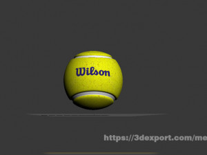 tennis ball wilson Model 3D