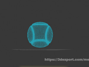 tennis ball wilson Model 3D
