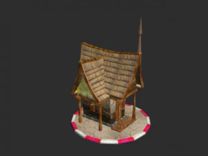 abandoned house 3D Model