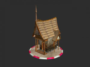 abandoned house 3D Model