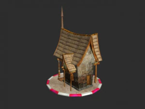 abandoned house 3D Model