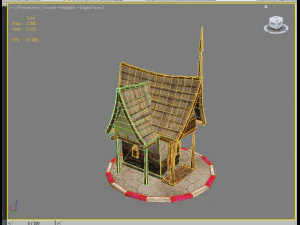 abandoned house 3D Model