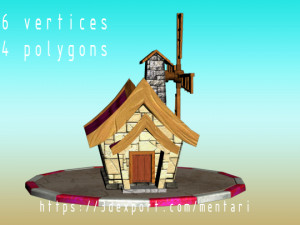 witch house 3D Модель