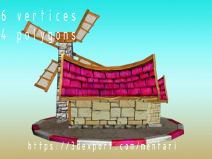 witch house 3D Модель