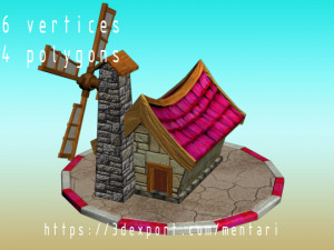 witch house 3D Модель