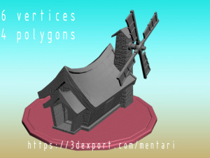 witch house 3D Модель