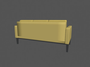 long sofa 3D 모델