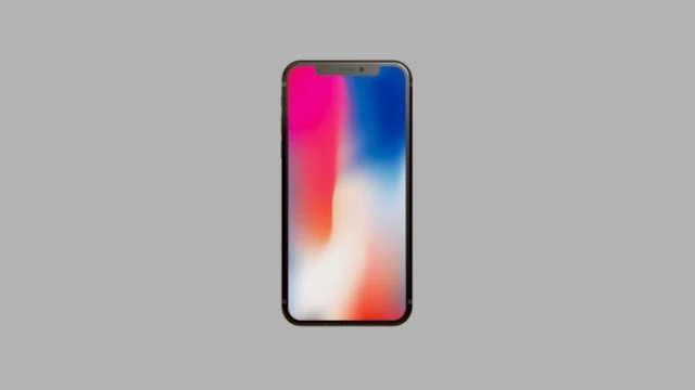 아이폰 엑스 3D 모델 .c4d .max .obj .3ds .fbx .stl .blend 