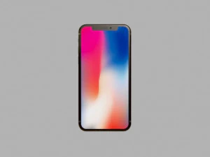 아이폰 엑스 3D 모델