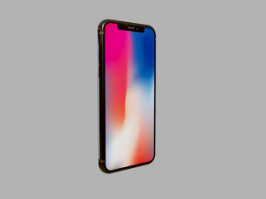 iphone x 3D मॉडल