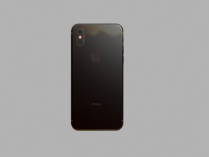 iphone x 3D मॉडल