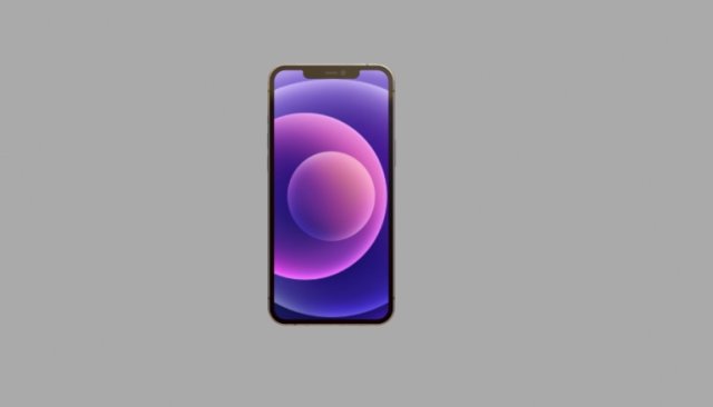 iphone 12 pro max Modelo 3D .c4d .max .obj .3ds .fbx .stl .blend 