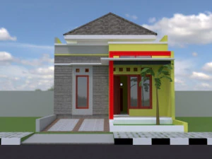 tropical home living 3D Model
