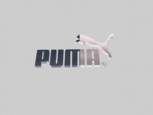 푸마 로고 3D 모델