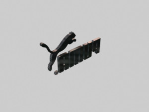 puma logo 3D Model