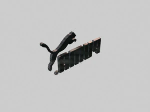 puma logo 3D Model
