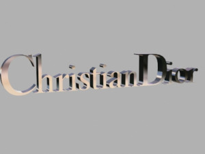 christian dior 3D मॉडल