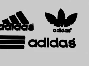 adidas 3 logo pack 3D Model