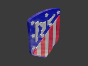 atletico madrid fc 3D Модель