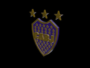 boca juniors fc 3Dモデル