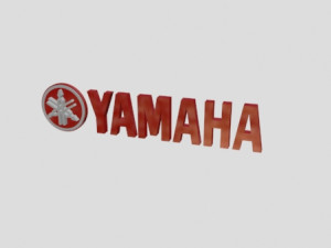 yamaha logo Modelo 3D