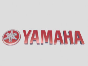 yamaha logo Modelo 3D