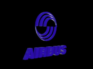 airbus logo 3D 모델
