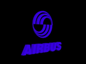 airbus logo 3D 모델