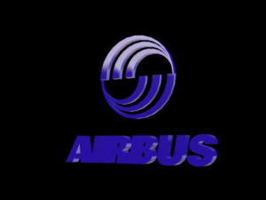 airbus logo 3D 모델