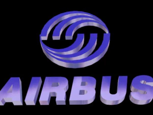 airbus logo 3D Model