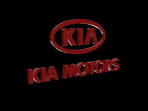 kia motor logo 3D Модель