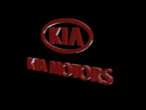 kia motor logo 3D Модель