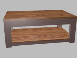 livingroom table 3D 模型