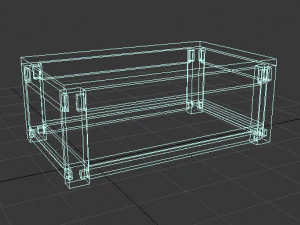 livingroom table 3D Model