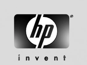 logotipo da hp hewlett-packard Modelo 3D