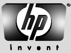 hp hewlett-packart logo Model 3D