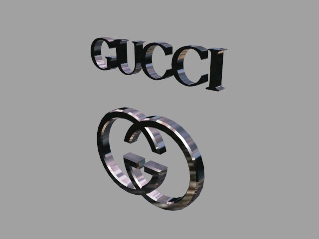 bulgari logo 3D Model in Jewellery 3DExport