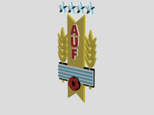 uruguay football federation 3D Модель